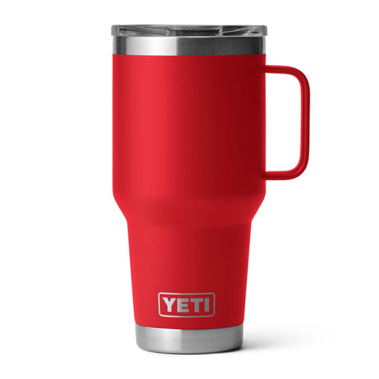 YETI RAMBLER R30oz 887ML TRAVEL MUG [CLR:RESCUE RED]