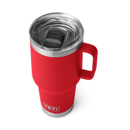 YETI RAMBLER R30oz 887ML TRAVEL MUG [CLR:RESCUE RED]