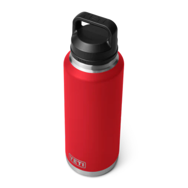 Load image into Gallery viewer, YETI RAMBLER BOTTLE 46oz 1.4L WITH CHUG CAP [CLR:RESCUE RED]
