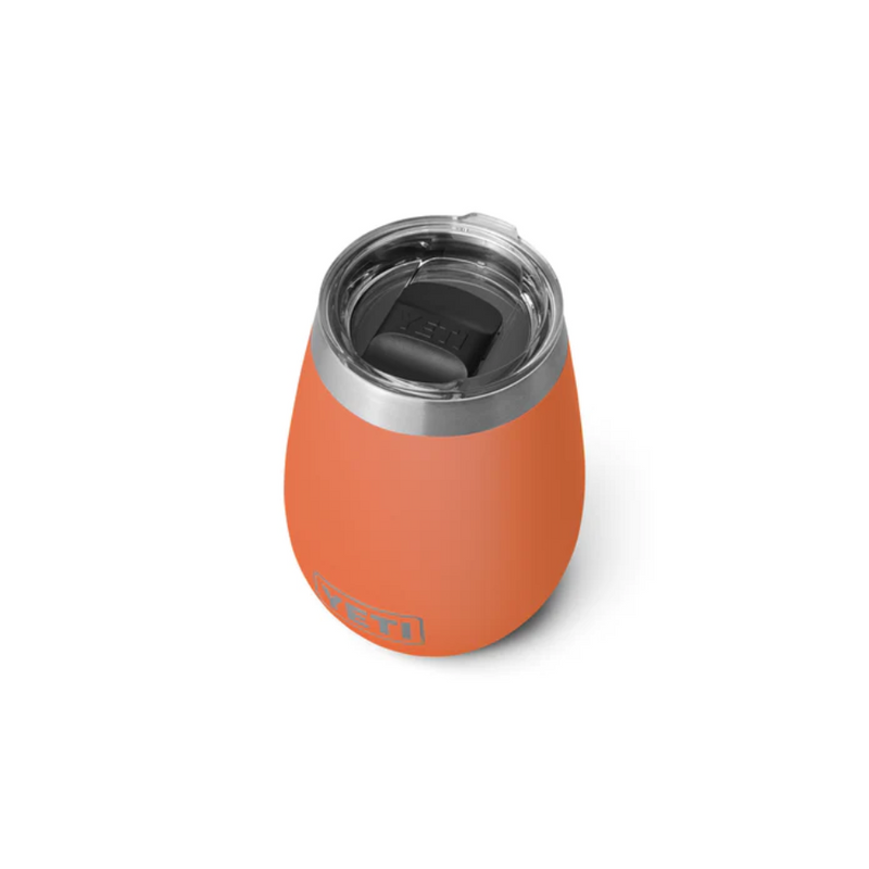 Load image into Gallery viewer, YETI RAMBLER 10oz 296ml WINE TUMBLER WITH MAGSLIDER LID [CLR:HIGH DESERT CLAY]
