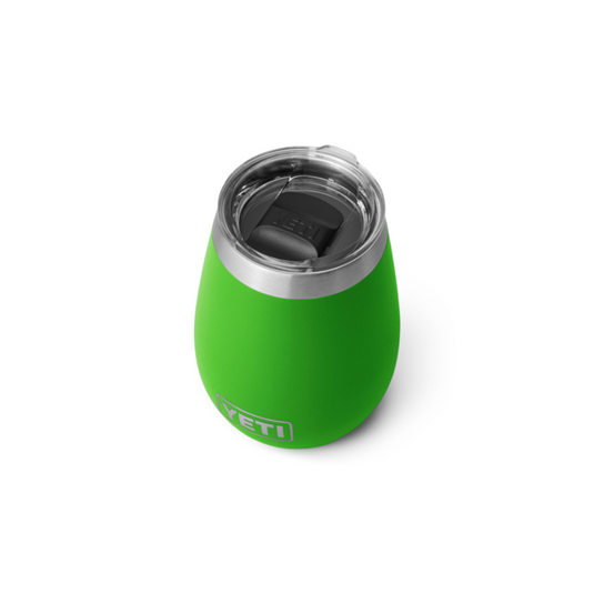 YETI RAMBLER 10oz 296ml WINE TUMBLER WITH MAGSLIDER LID [CLR:CANOPY GREEN]