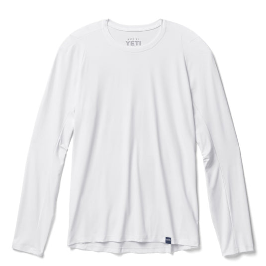 YETI CREW NECK SUNSHIRT [CLR:WHITE SZ:MEDIUM]