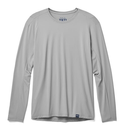 YETI CREW NECK SUNSHIRT [CLR:GRAY SZ:2X-LARGE]