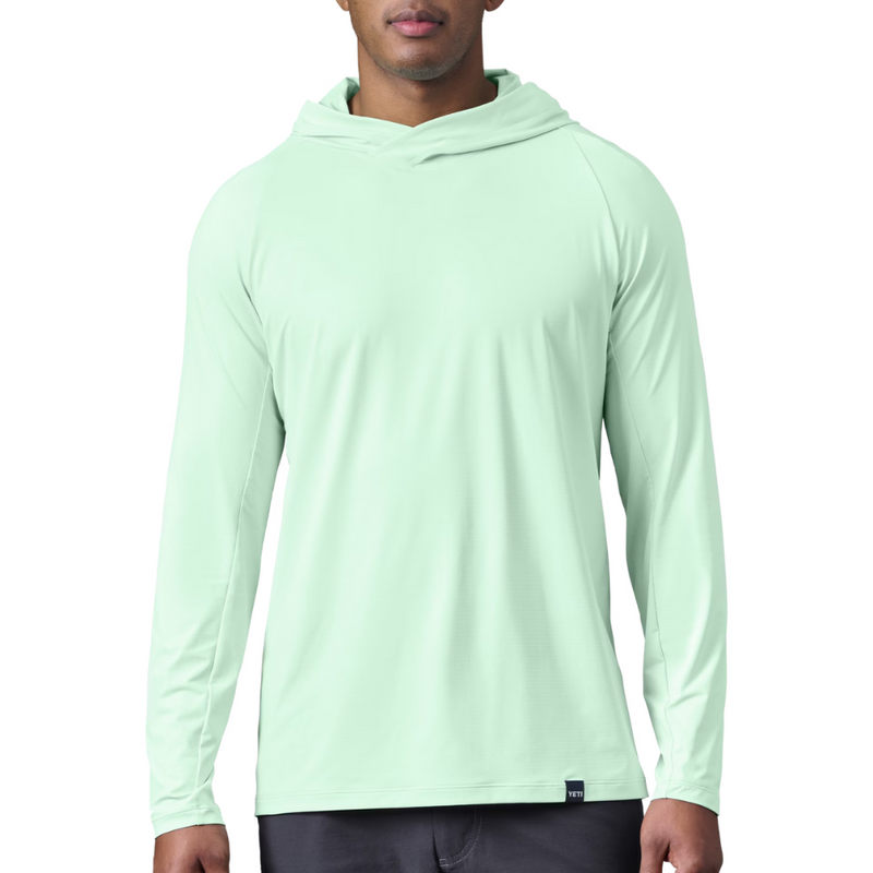 Load image into Gallery viewer, YETI HOODED ULTRA LIGHTWEIGHT SUNSHIRT [CLR:ICE BLUE SZ:SMALL]
