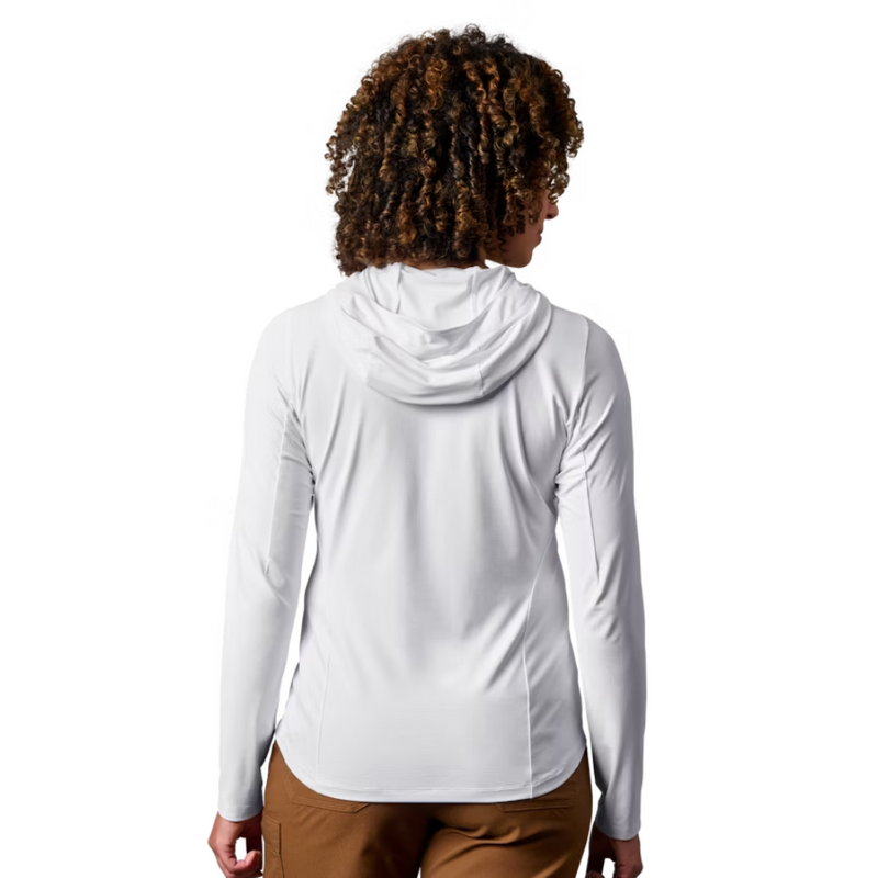 Load image into Gallery viewer, YETI HOODED ULTRA LIGHTWEIGHT SUNSHIRT WOMENS [CLR:WHITE SZ:X-LARGE]
