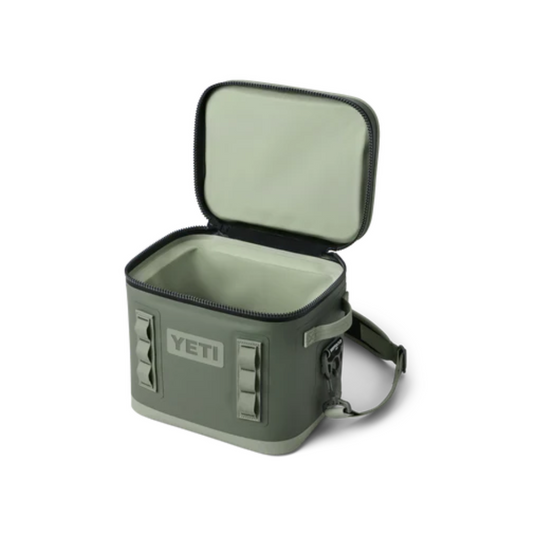 YETI HOPPER FLIP 12 SOFT COOLER [CLR:CAMP GREEN]