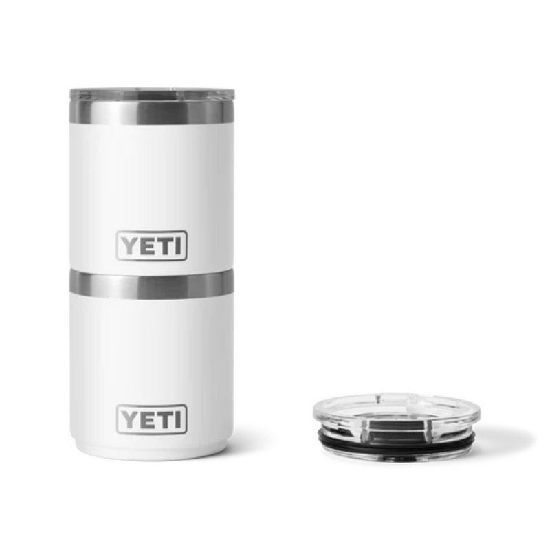 Load image into Gallery viewer, YETI RAMBLER 10oz 296ml LOWBALL STACKABLE WITH MAGSLIDER LID [CLR:WHITE]
