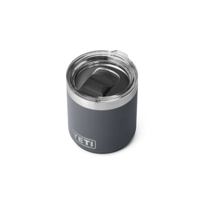 Load image into Gallery viewer, ZNLA YETI RAMBLER 10oz 296ml LOWBALL STACKABLE WITH MAGSLIDER LID [CLR:CHARCOAL]

