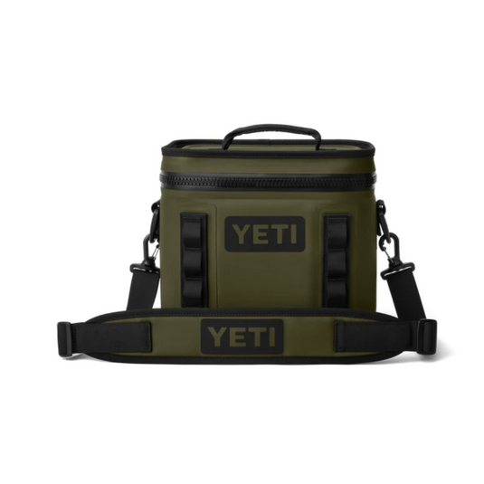 YETI HOPPER FLIP 8 SOFT COOLER [CLR:OLIVE/BLACK]