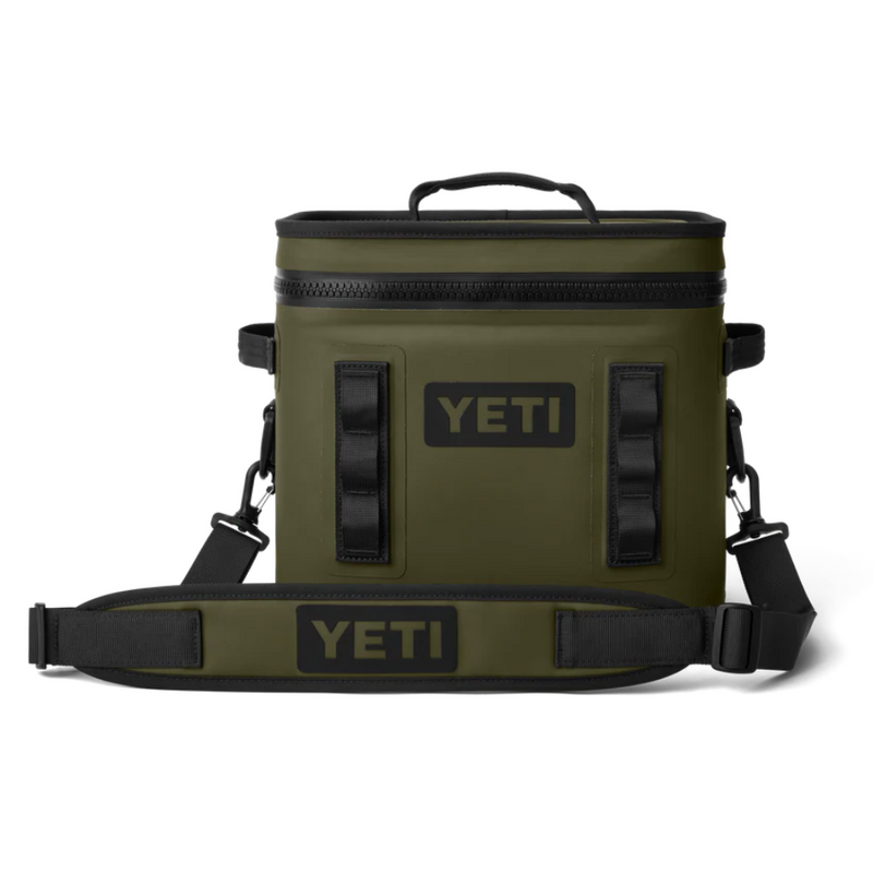 Load image into Gallery viewer, YETI HOPPER FLIP 12 SOFT COOLER [CLR:OLIVE/BLACK]
