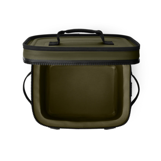 YETI HOPPER FLIP 12 SOFT COOLER [CLR:OLIVE/BLACK]