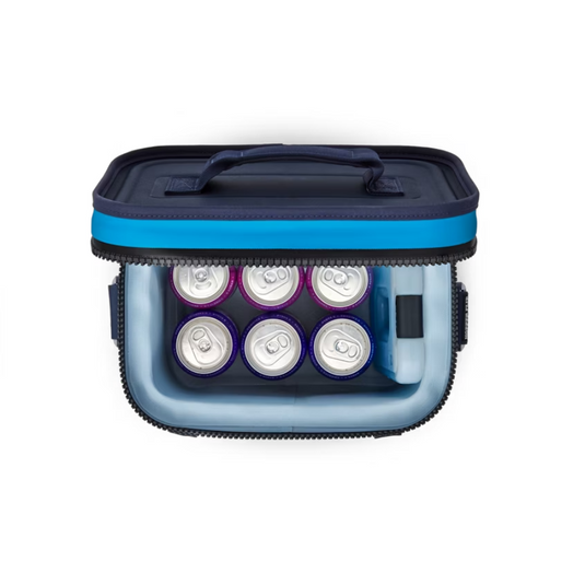 YETI HOPPER FLIP 8 SOFT COOLER [CLR:BIG WAVE BLUE/NAVY]