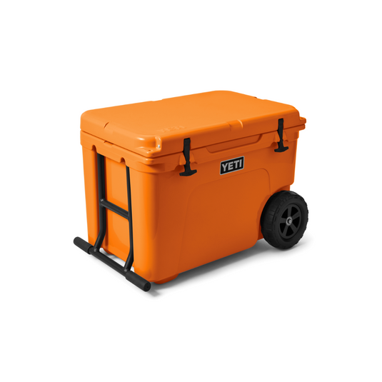 YETI TUNDRA HAUL WHEELED HARD COOLER [CLR:KING CRAB ORANGE]