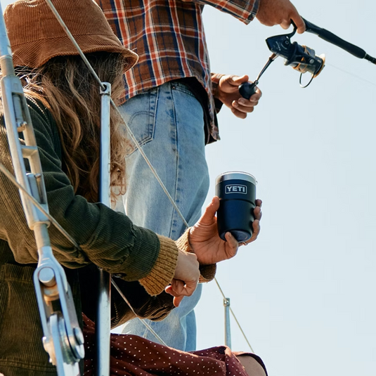 YETI RAMBLER 8oz 236ML STACKABLE CUP WITH MAGSLIDER LID [CLR:NAVY]
