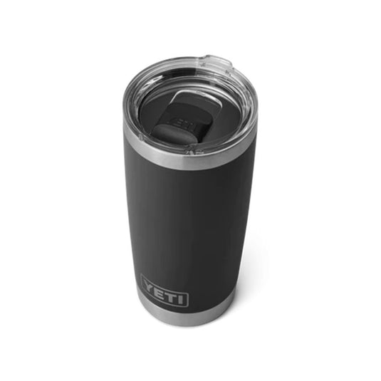 YETI RAMBLER 20oz 591ML TUMBLER WITH MAGSLIDER LID [CLR:BLACK]