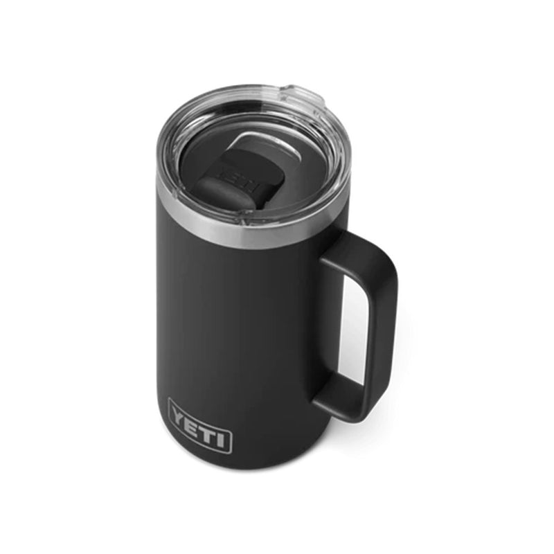 Load image into Gallery viewer, YETI RAMBLER 24oz 710ML MUG WITH MAGSLIDER LID [CLR:BLACK]
