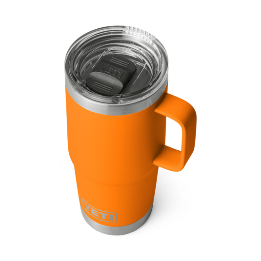 YETI RAMBLER R20oz 591ML TRAVEL MUG [CLR:KING CRAB ORANGE]