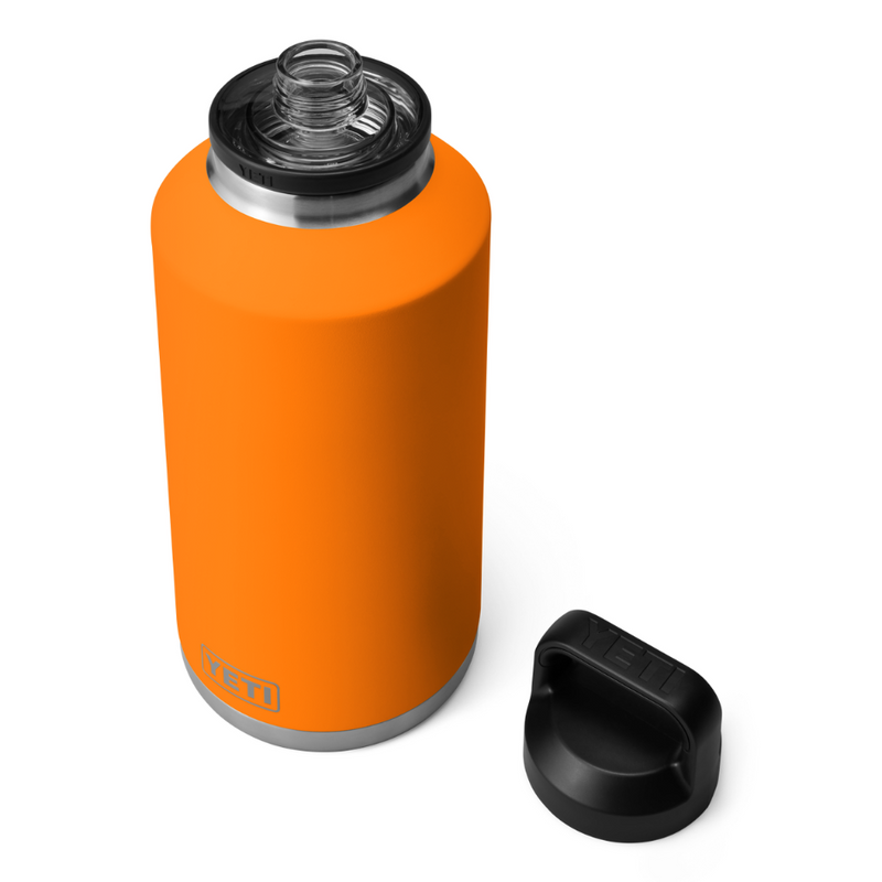 Load image into Gallery viewer, YETI RAMBLER BOTTLE 64oz 1.9L WITH CHUG CAP [CLR:KING CRAB ORANGE]
