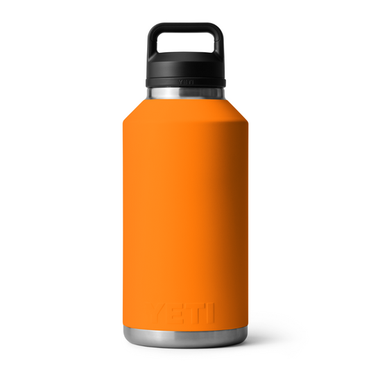 YETI RAMBLER BOTTLE 64oz 1.9L WITH CHUG CAP [CLR:KING CRAB ORANGE]