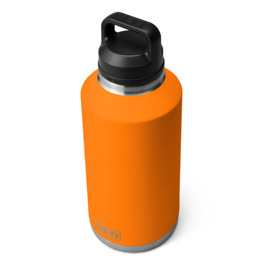 YETI RAMBLER BOTTLE 64oz 1.9L WITH CHUG CAP [CLR:KING CRAB ORANGE]