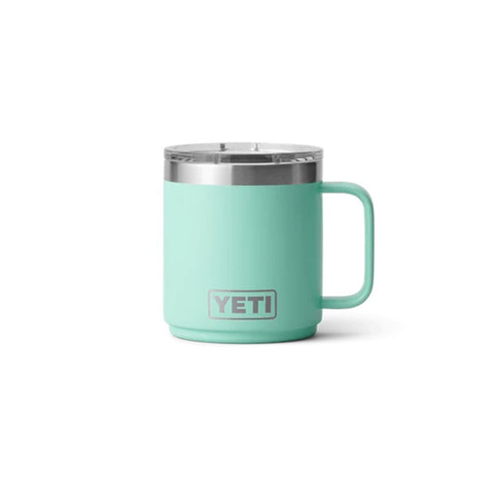 YETI RAMBLER 10oz 296ml MUG WITH MAGSLIDER LID [CLR:SEAFOAM]
