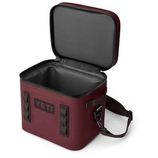YETI HOPPER FLIP 12 SOFT COOLER [CLR:WILD VINE RED / DARK GRAY]
