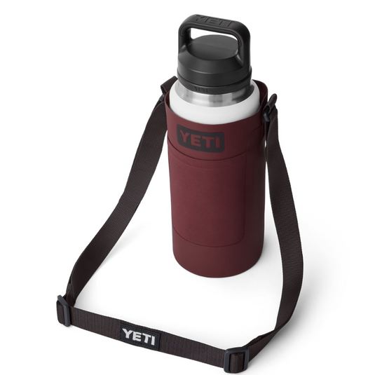 YETI RAMBLER BOTTLE SLING LARGE [CLR:WILD VINE RED]