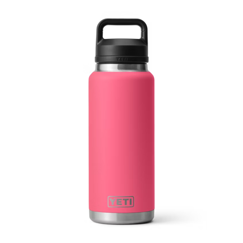 Load image into Gallery viewer, YETI RAMBLER BOTTLE 36oz 1065ML WITH CHUG CAP [CLR:TROPICAL PINK]
