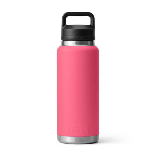 YETI RAMBLER BOTTLE 36oz 1065ML WITH CHUG CAP [CLR:TROPICAL PINK]