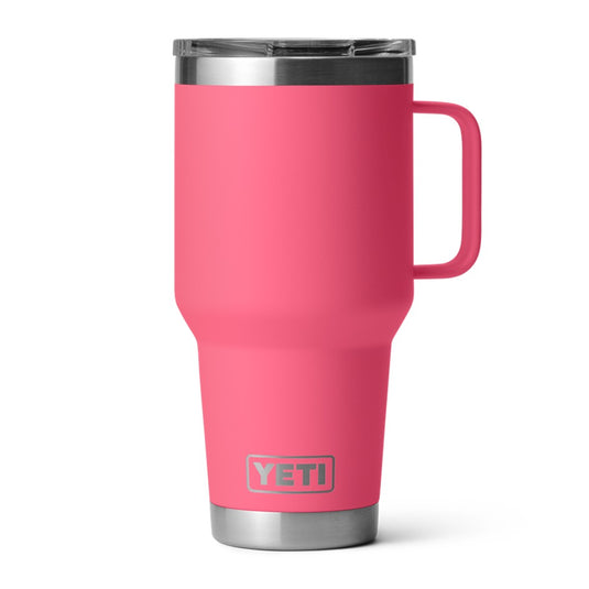 YETI RAMBLER R30oz 887ML TRAVEL MUG [CLR:TROPICAL PINK]