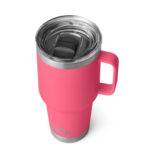 YETI RAMBLER R30oz 887ML TRAVEL MUG [CLR:TROPICAL PINK]