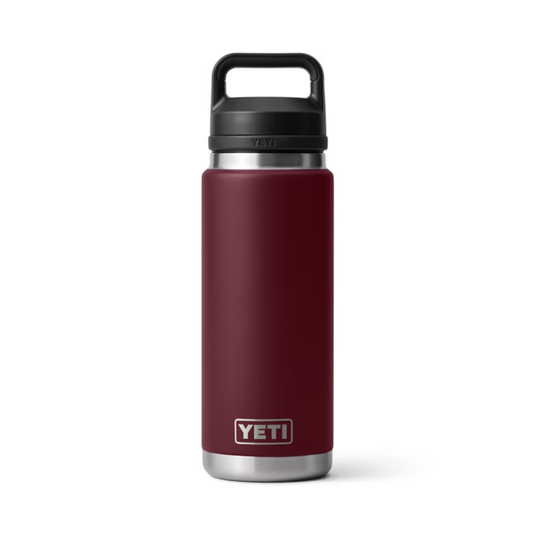 YETI RAMBLER BOTTLE 26oz 760ML WITH CHUG CAP [CLR:WILD VINE RED]