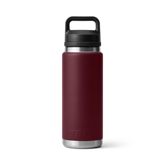 YETI RAMBLER BOTTLE 26oz 760ML WITH CHUG CAP [CLR:WILD VINE RED]