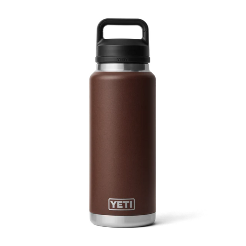 Load image into Gallery viewer, YETI RAMBLER BOTTLE 36oz 1065ML WITH CHUG CAP [CLR:WETLANDS BROWN]
