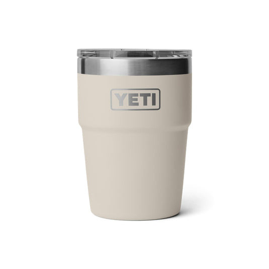 YETI RAMBLER 16oz 473ml STACKABLE CUP [CLR:CAPE TAUPE]