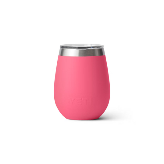 YETI RAMBLER 10oz 296ml WINE TUMBLER WITH MAGSLIDER LID [CLR:TROPICAL PINK]