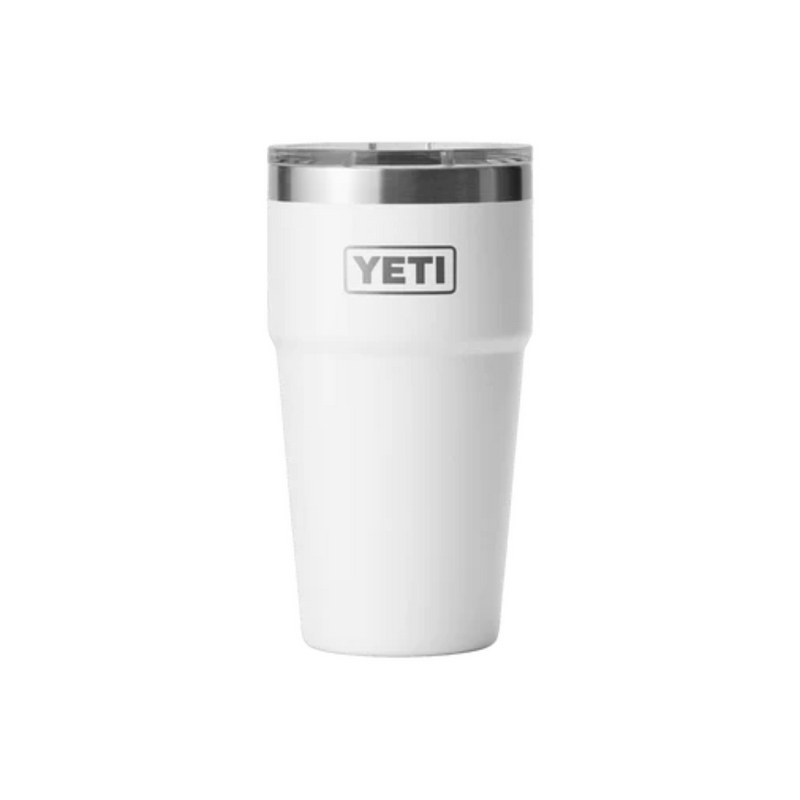 Load image into Gallery viewer, YETI RAMBLER 20oz 591ml STACKABLE CUP [CLR:WHITE]
