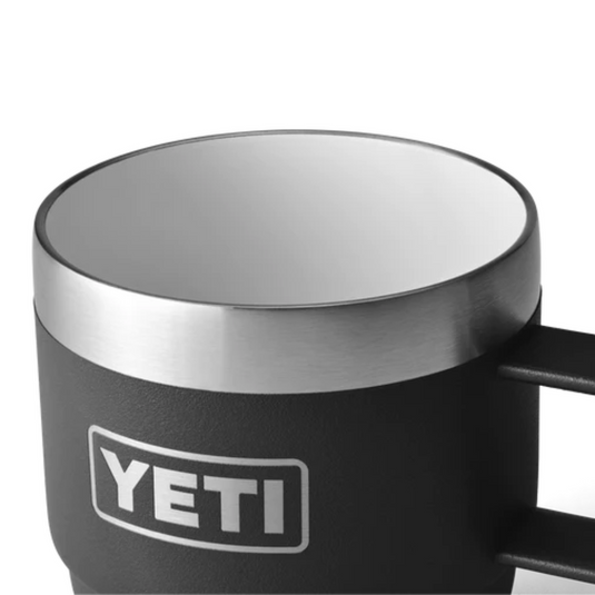 YETI RAMBLER 6oz 177ML ESPRESSO STACKABLE MUG 2 PK [CLR:BLACK]