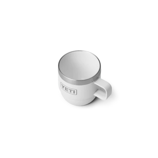 YETI RAMBLER 6oz 177ML ESPRESSO STACKABLE MUG 2 PK [CLR:WHITE]
