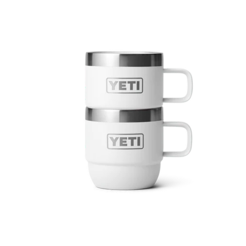 Load image into Gallery viewer, YETI RAMBLER 6oz 177ML ESPRESSO STACKABLE MUG 2 PK [CLR:WHITE]
