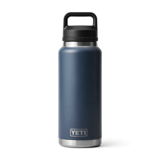 YETI RAMBLER BOTTLE 36oz 1065ML WITH CHUG CAP [CLR:NAVY]