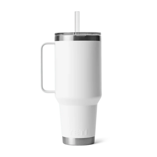 YETI RAMBLER 42oz 1.2L STRAW MUG [CLR:WHITE]
