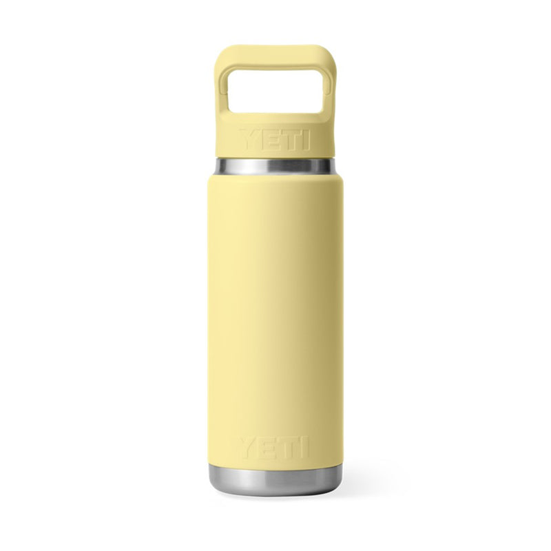 Load image into Gallery viewer, YETI RAMBLER BOTTLE 26oz 760ml WITH STRAW CAP [CLR:DAYBREAK YELLOW]
