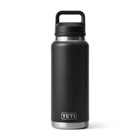 YETI RAMBLER BOTTLE 26oz 760ML WITH CHUG CAP [CLR:BLACK]