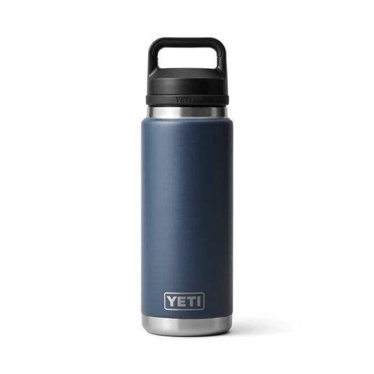 YETI RAMBLER BOTTLE 26oz 760ML WITH CHUG CAP [CLR:NAVY]