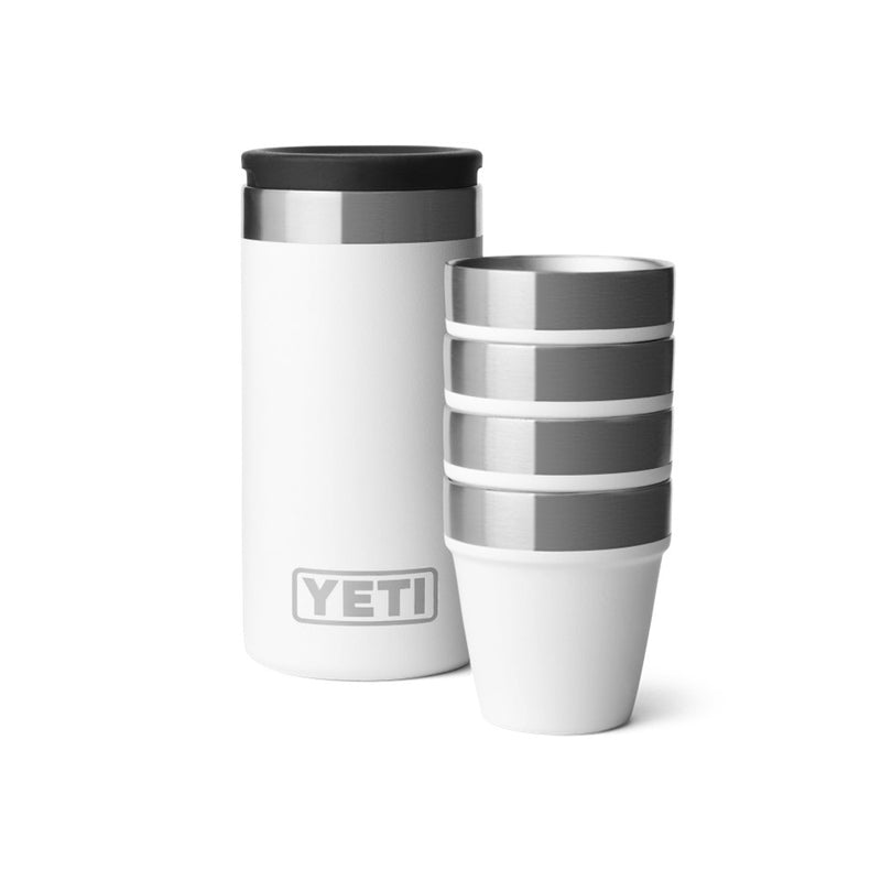 Load image into Gallery viewer, YETI SHOT GLASSES &amp; CASE [CLR:WHITE]
