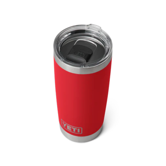 YETI RAMBLER 20oz 591ML TUMBLER WITH MAGSLIDER LID [CLR:RESCUE RED]