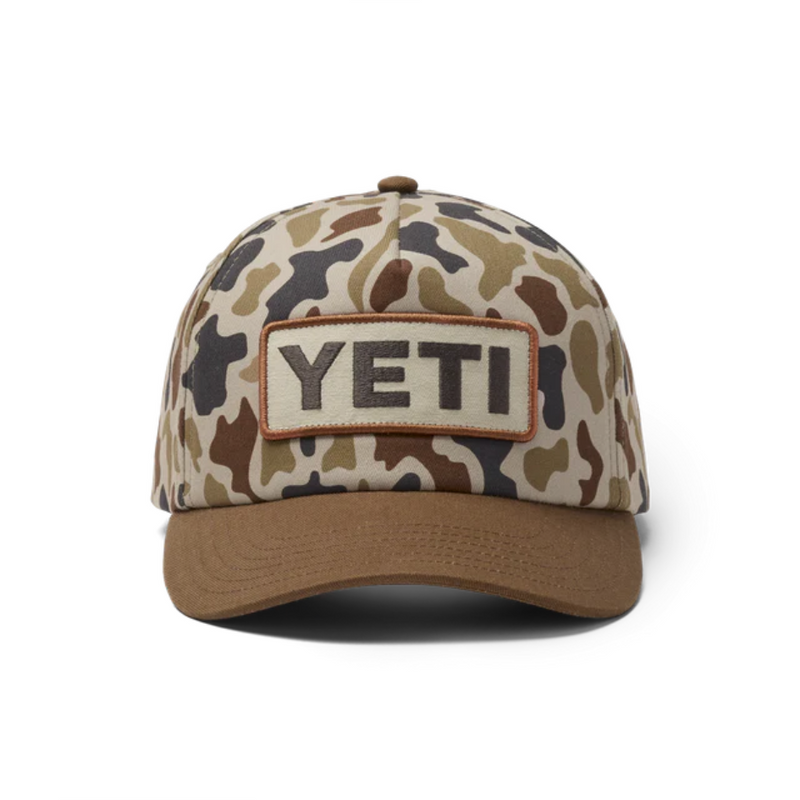 Load image into Gallery viewer, YETI WETLANDS LOGO SNAP BACK CAMO CAP
