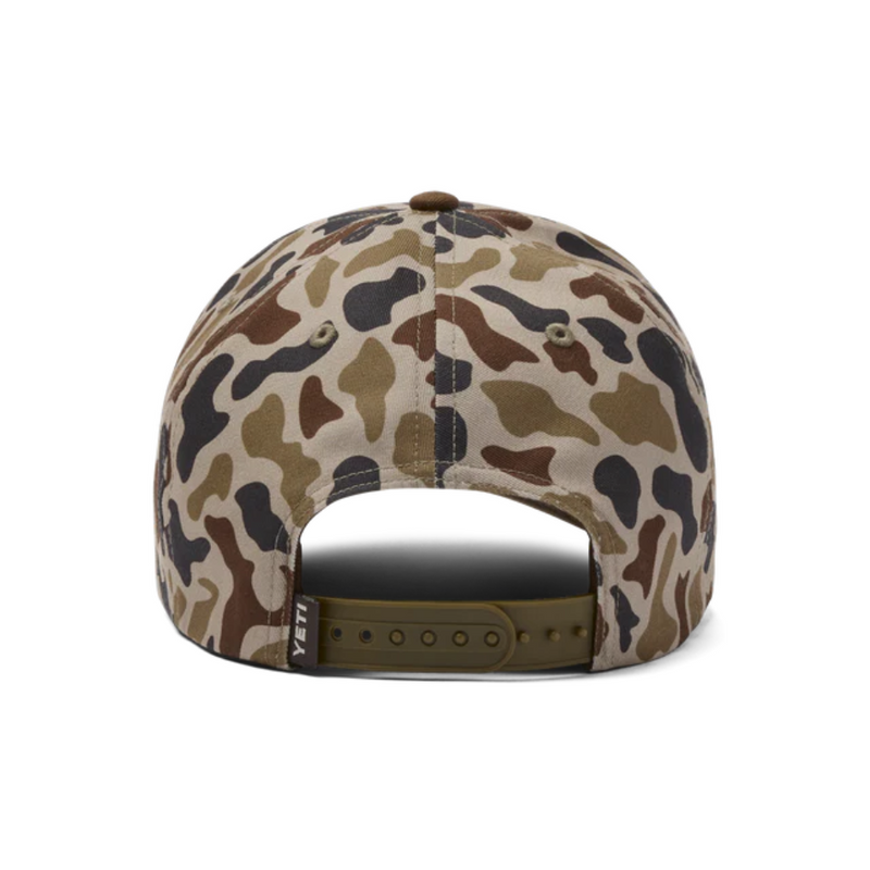 Load image into Gallery viewer, YETI WETLANDS LOGO SNAP BACK CAMO CAP
