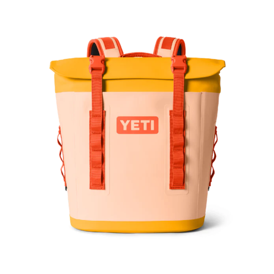 YETI HOPPER BACKPACK M12 SOFT COOLER [CLR:PEACH / BEEKEEPER]